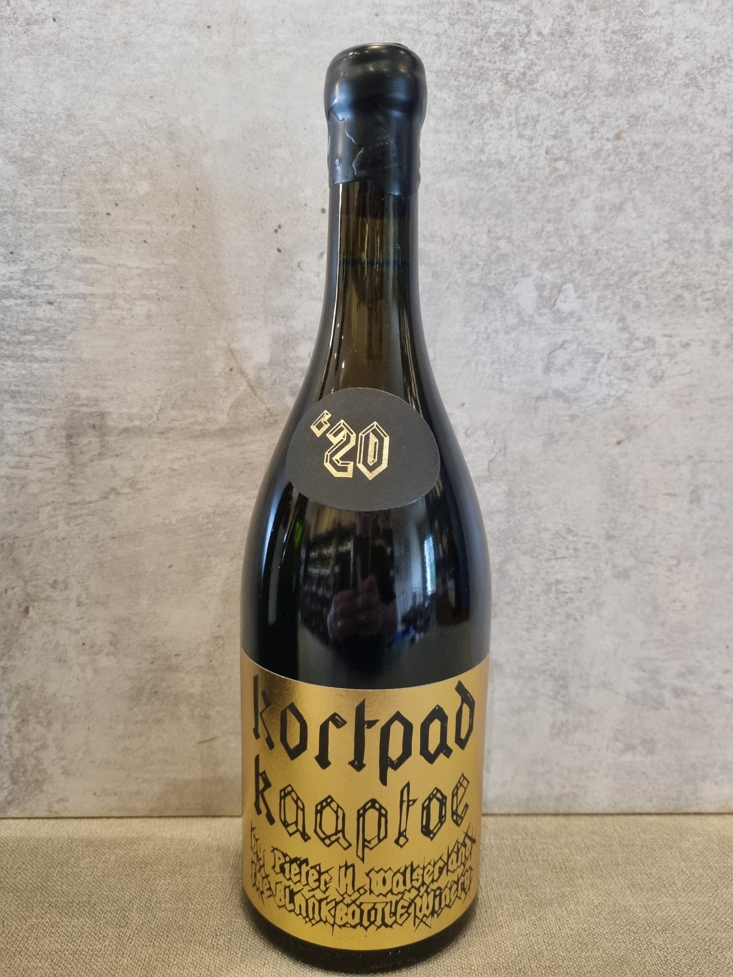 Blank Bottle, Kortpad Kaaptoe 2020