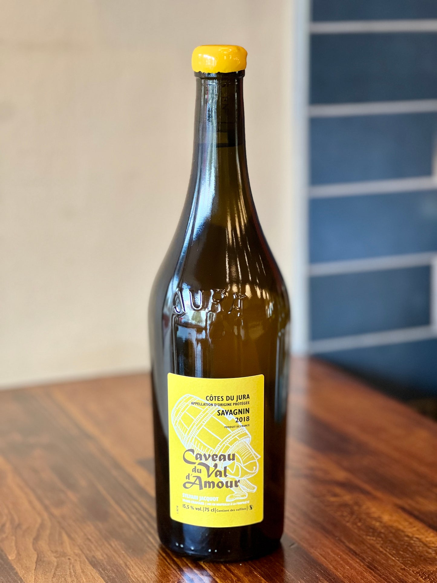 Caveau Du Val D’Amour, Sylvain Jaquot, Savignan 2018, Jura