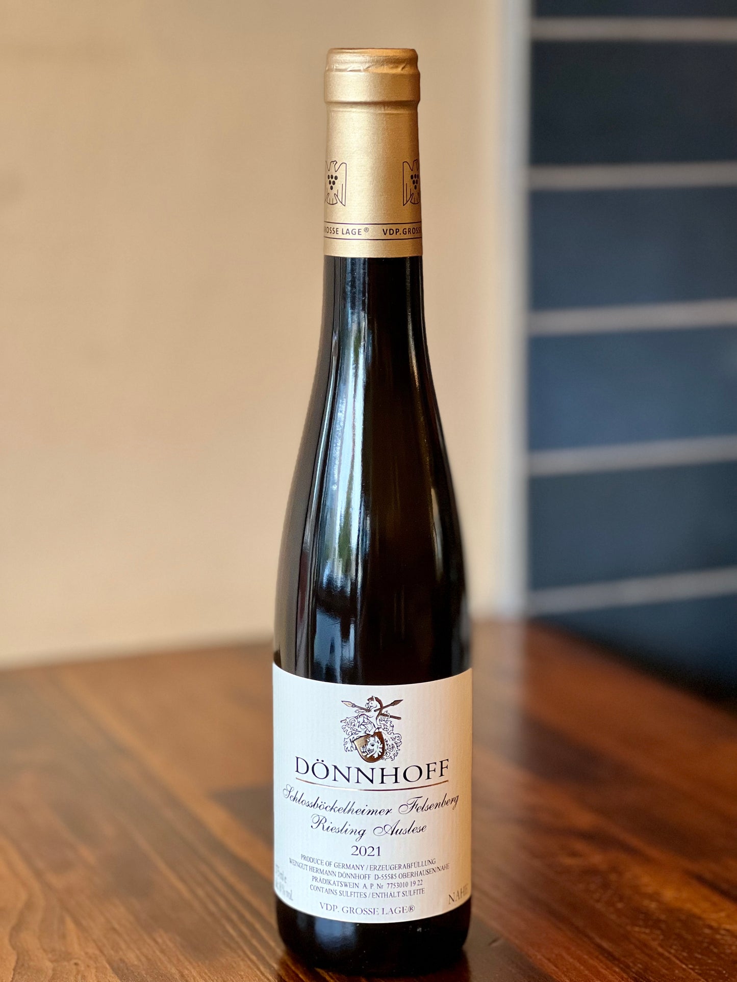 Donnhoff Schlossbokelheimer Felsenberg Riesling Auslese Goldkapsel 2021- 375 ml
