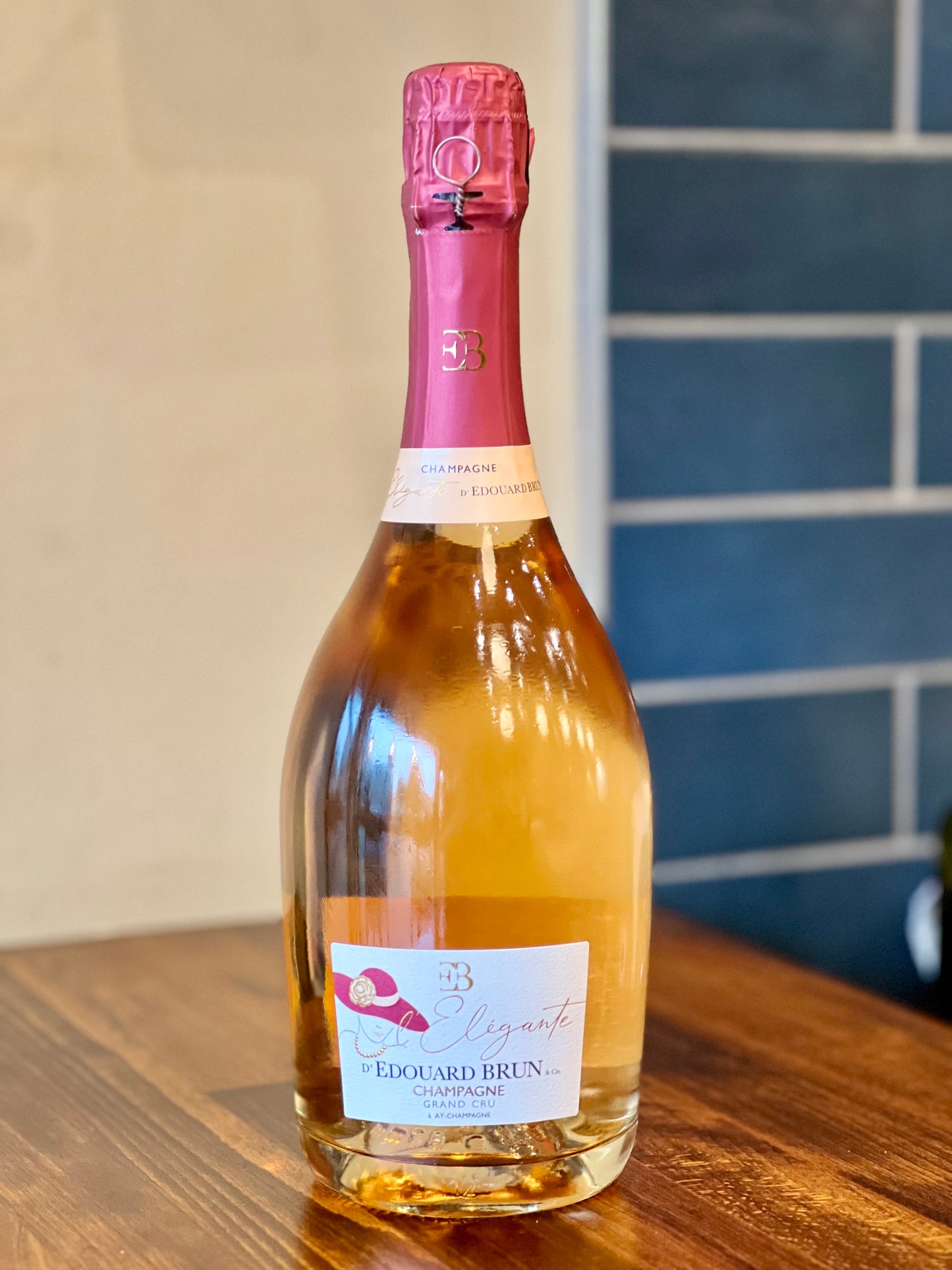 Edouard Brun, Champagne, L'Elegante Grand Cru Rose