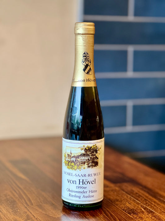 Von Hövel Oberemmeler Hutte Riesling Auslese 1990 - Halves