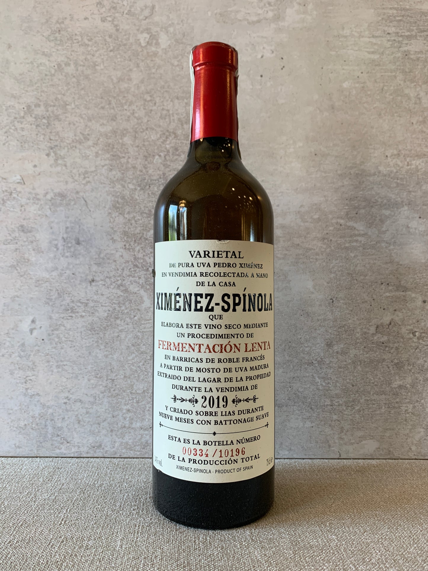 Ximinez-Spinola Fermentacion Lenta 2021
