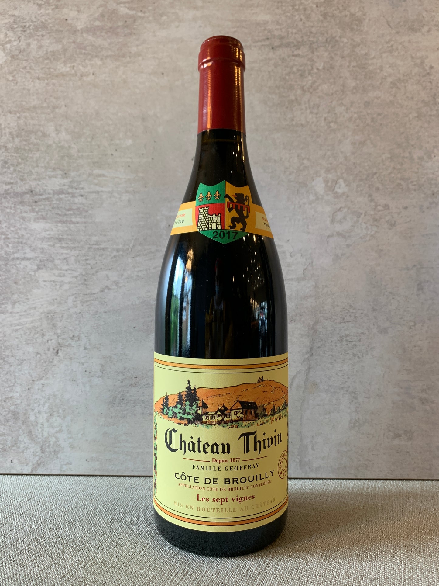 Chateau Thivin, Cote de Brouilly, Les sept Vignes 2021