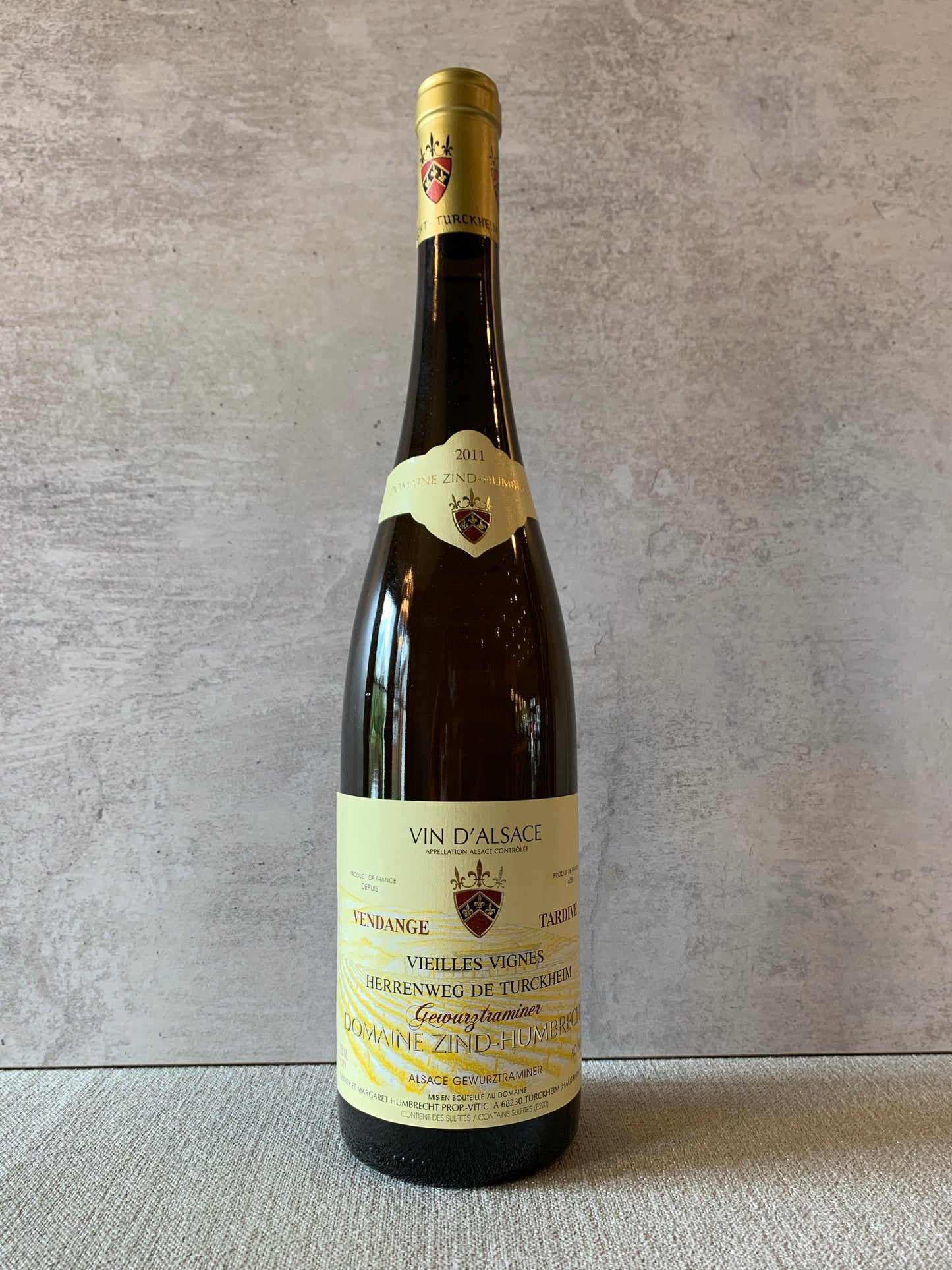 Domaine Zind-Humbrecht VT Gewurztraminer Herrenweg 2011, Vendange Tardive
