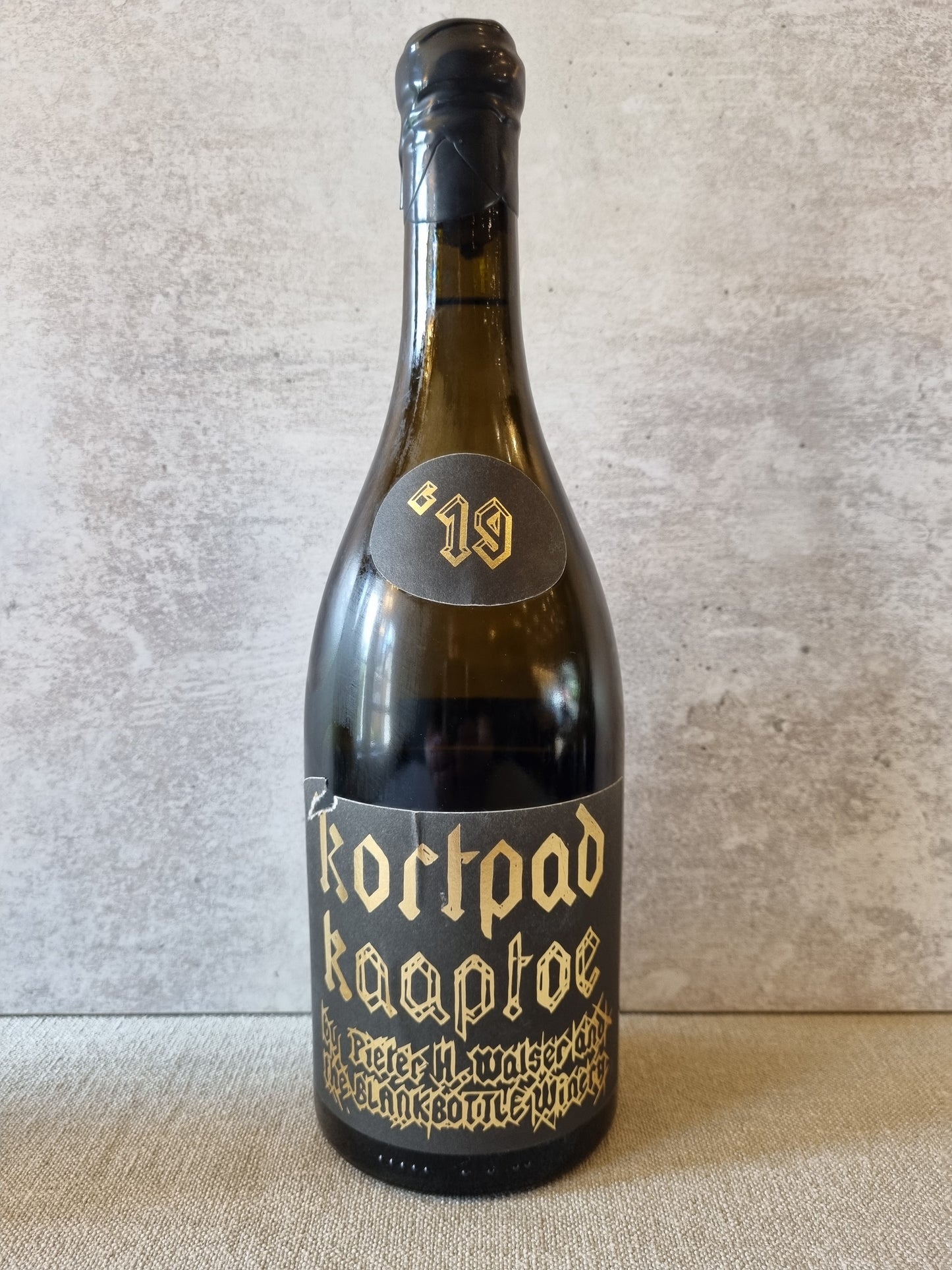 Blank Bottle, Kortpad Kaaptoe 2019
