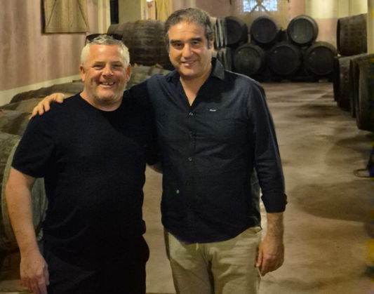 Paul meets forward thinking Jerez winemaker Alberto Orte