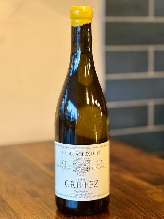 Wine Name: Domaine L'aigle à deux Têtes - Côtes du Jura Chardonnay "Griffez" 2022