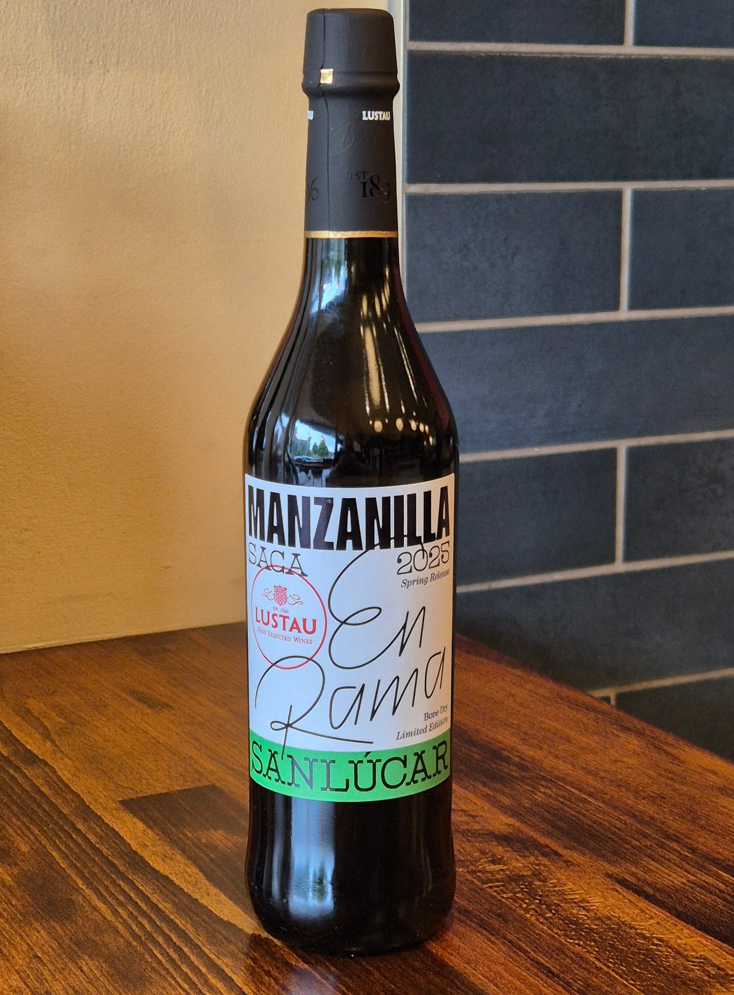Lustau Manzanilla 3 En Rama - Sacca 2025