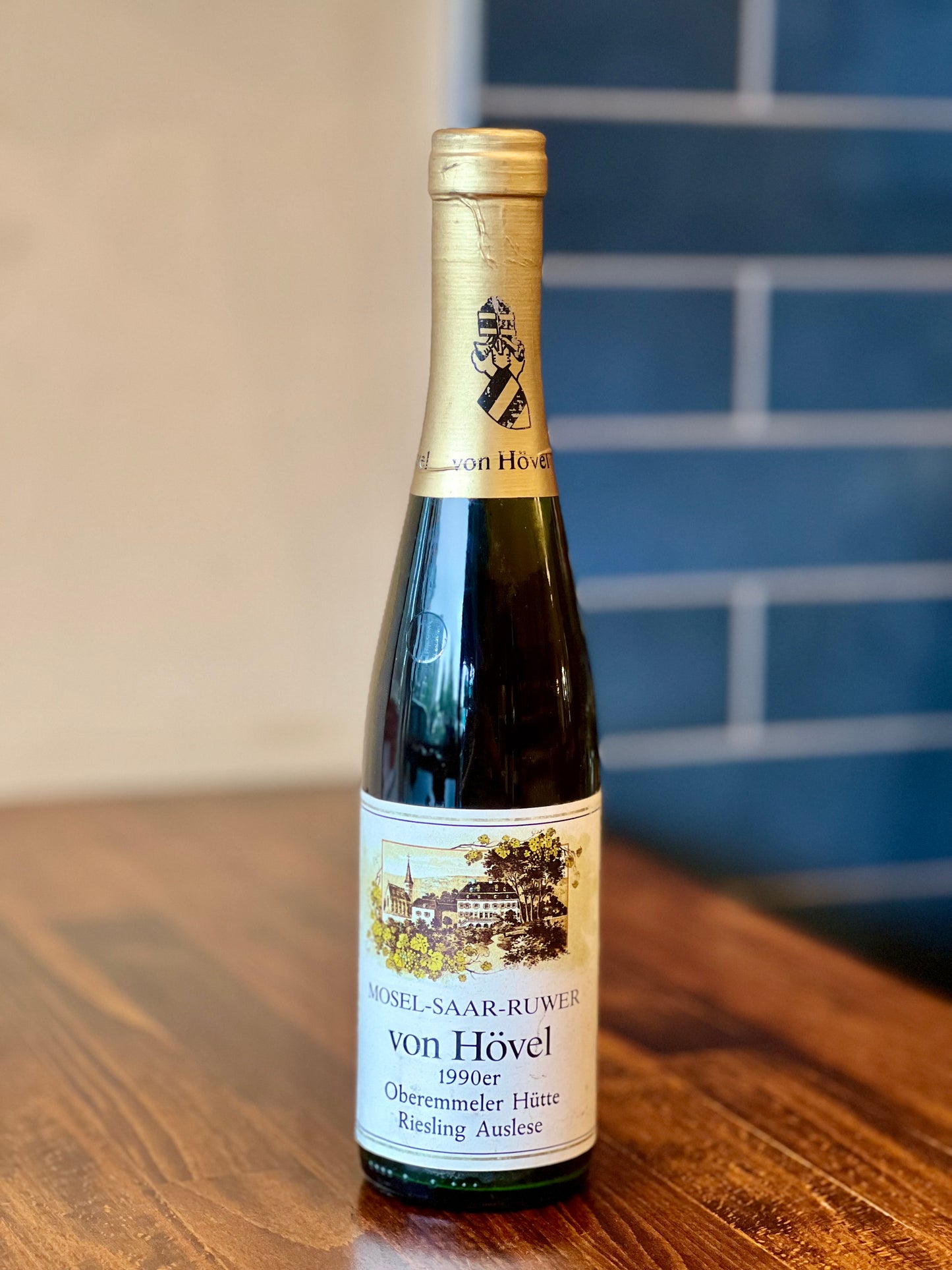 Von Hövel Oberemmeler Hutte Riesling Auslese 1990 - Halves