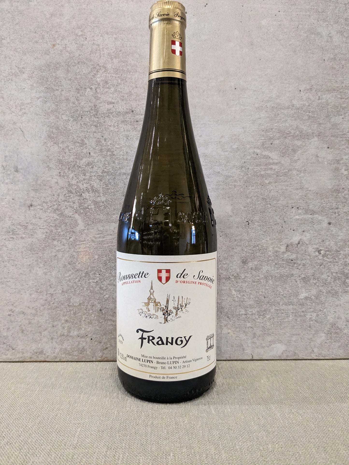 Domaine Bruno Lupin, Roussette de Savoie, Frangy 2021