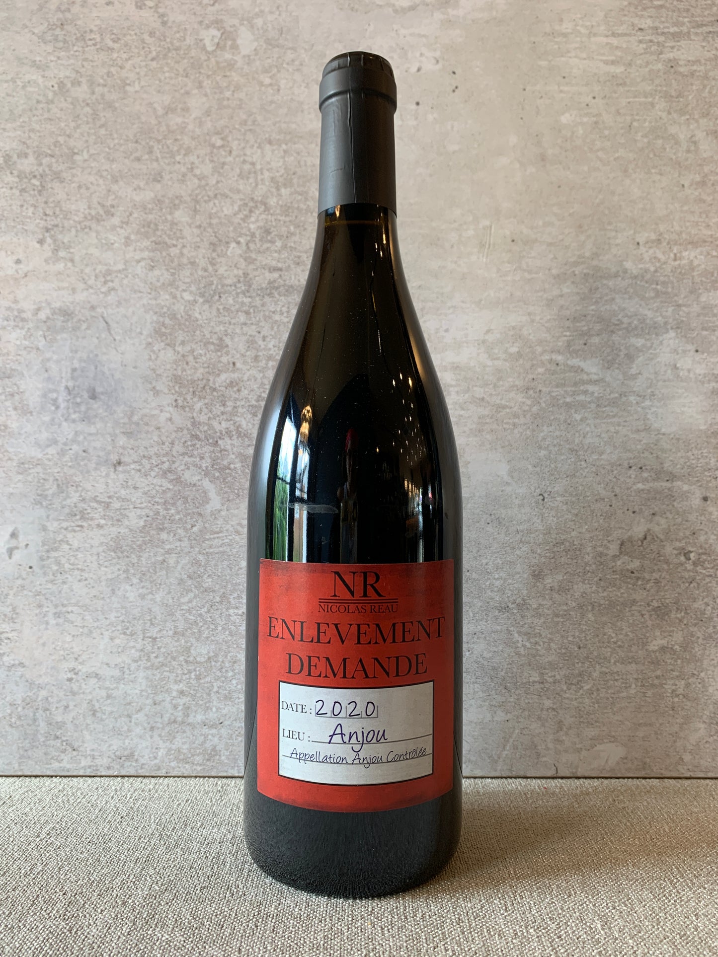 Dom Nicolas Reau, Enlevement Demande, Cabernet Franc, 2019